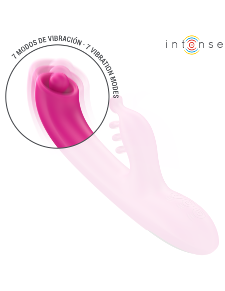 INTENSE CHRISTINA VIBRADOR MULTIFUNCION RABBIT 225 CM ROSA INTENSE CHRISTINA VIBRADOR MULTIFUNCION RABBIT 225 CM ROSA