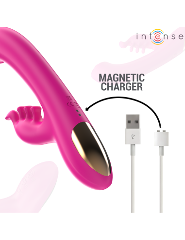 INTENSE CHRISTINA VIBRADOR MULTIFUNCION RABBIT 225 CM ROSA