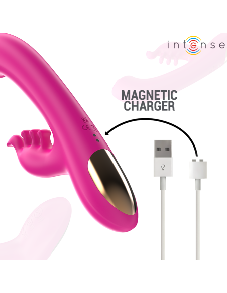 INTENSE CHRISTINA VIBRADOR MULTIFUNCION RABBIT 225 CM ROSA INTENSE CHRISTINA VIBRADOR MULTIFUNCION RABBIT 225 CM ROSA