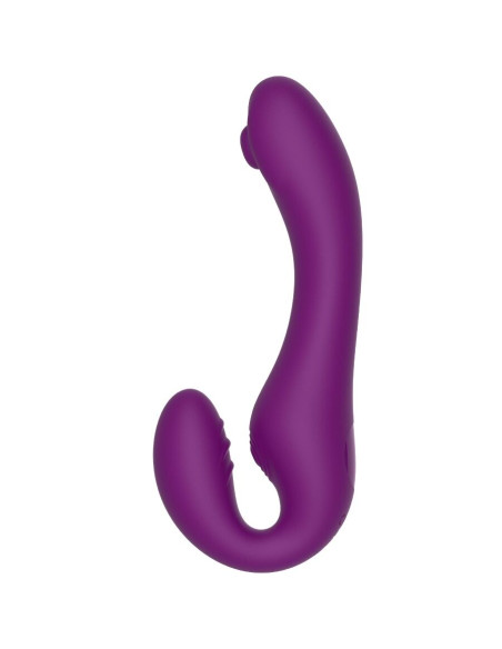 XOCOON STRAPLESS STRAP ON VIBRADOR 2 EN 1 CON CONTROL REMOTO MORADO XOCOON STRAPLESS STRAP ON VIBRADOR 2 EN 1 CON CONTROL REMOTO MORADO
