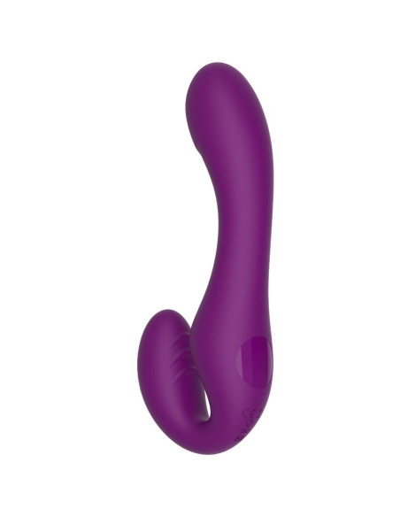 XOCOON STRAPLESS STRAP ON VIBRADOR 2 EN 1 CON CONTROL REMOTO MORADO XOCOON STRAPLESS STRAP ON VIBRADOR 2 EN 1 CON CONTROL REMOTO MORADO