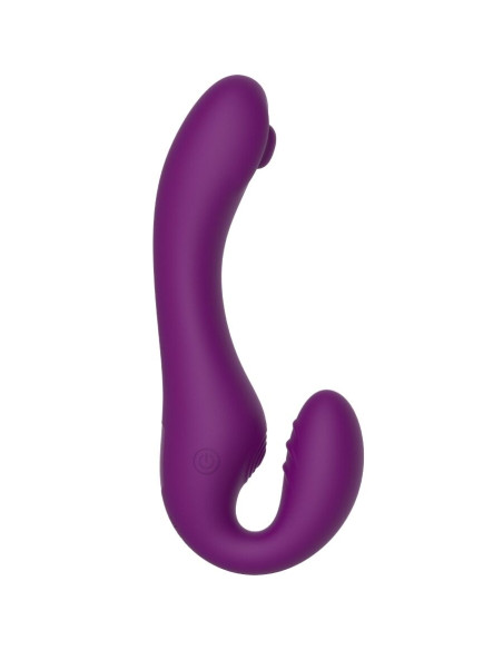 XOCOON STRAPLESS STRAP ON VIBRADOR 2 EN 1 CON CONTROL REMOTO MORADO XOCOON STRAPLESS STRAP ON VIBRADOR 2 EN 1 CON CONTROL REMOTO MORADO