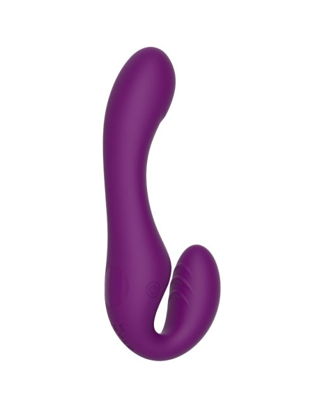 XOCOON STRAPLESS STRAP ON VIBRADOR 2 EN 1 CON CONTROL REMOTO MORADO XOCOON STRAPLESS STRAP ON VIBRADOR 2 EN 1 CON CONTROL REMOTO MORADO