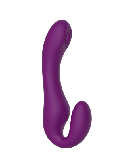 XOCOON STRAPLESS STRAP ON VIBRADOR 2 EN 1 CON CONTROL REMOTO MORADO XOCOON STRAPLESS STRAP ON VIBRADOR 2 EN 1 CON CONTROL REMOTO MORADO