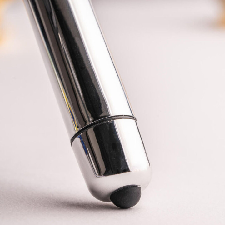 ROCKS OFF RO 80 CHROME BALA VIBRADORA PLATEADO