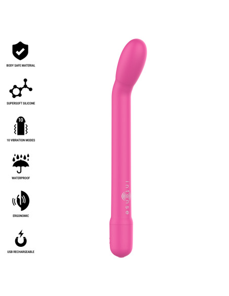 INTENSE KARLIE ESTIMULADOR PUNTO G RECARGABLE ROSA INTENSE KARLIE ESTIMULADOR PUNTO G RECARGABLE ROSA