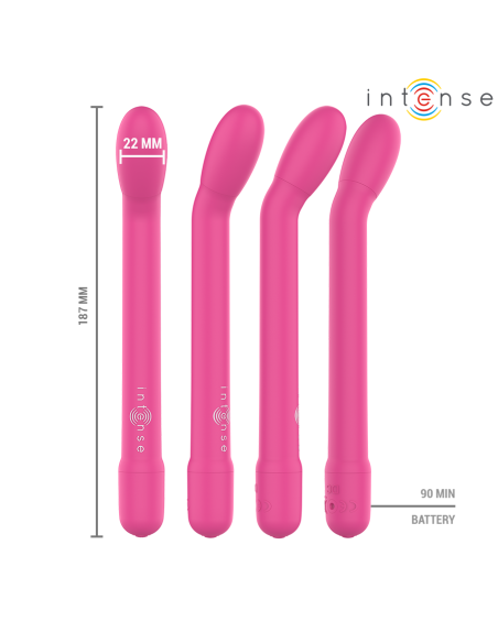 INTENSE KARLIE ESTIMULADOR PUNTO G RECARGABLE ROSA INTENSE KARLIE ESTIMULADOR PUNTO G RECARGABLE ROSA