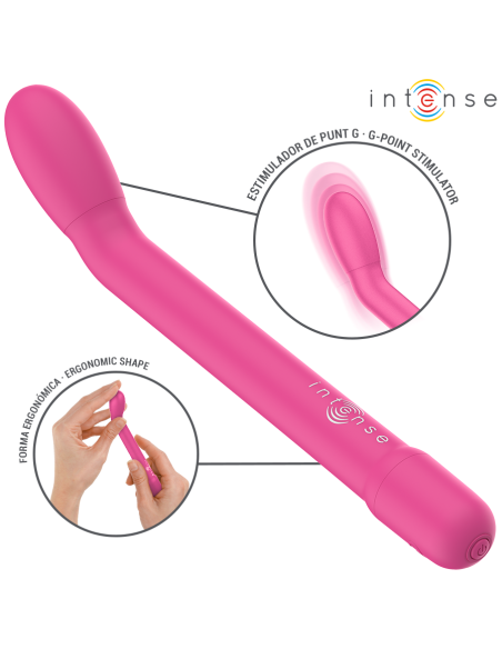 INTENSE KARLIE ESTIMULADOR PUNTO G RECARGABLE ROSA INTENSE KARLIE ESTIMULADOR PUNTO G RECARGABLE ROSA