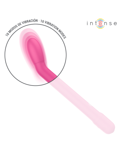 INTENSE KARLIE ESTIMULADOR PUNTO G RECARGABLE ROSA