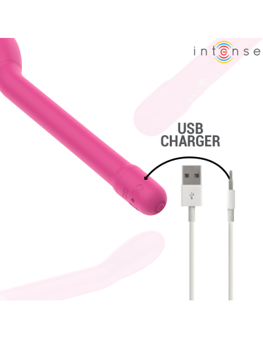 INTENSE KARLIE ESTIMULADOR PUNTO G RECARGABLE ROSA