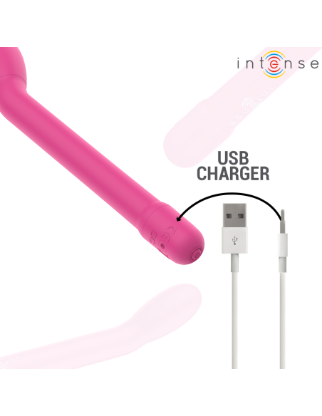 INTENSE KARLIE ESTIMULADOR PUNTO G RECARGABLE ROSA INTENSE KARLIE ESTIMULADOR PUNTO G RECARGABLE ROSA