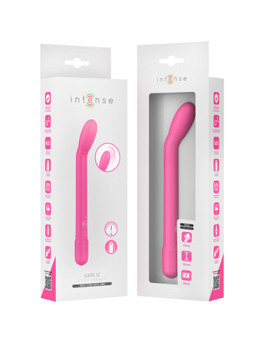 INTENSE KARLIE ESTIMULADOR PUNTO G RECARGABLE ROSA