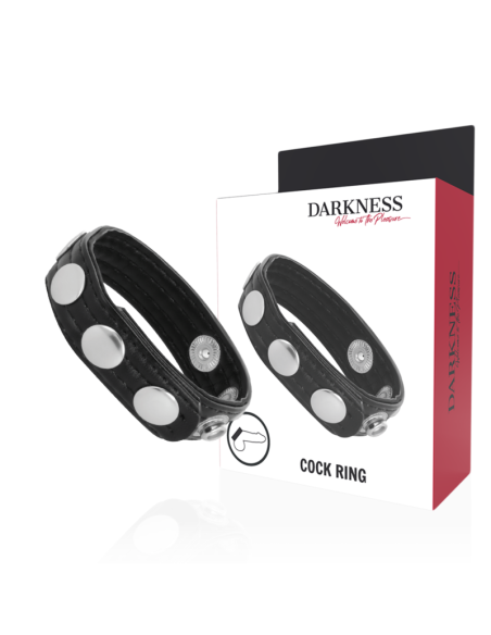 DARKNESS LEATHER ANILLO ERECCIAN