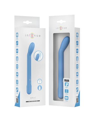 INTENSE KARLIE ESTIMULADOR PUNTO G RECARGABLE AZUL