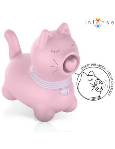 INTENSE MARIE ESTIMULADOR CON LENGUA EFECTO PULSACION ROSA