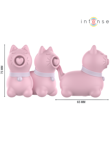 INTENSE MARIE ESTIMULADOR CON LENGUA EFECTO PULSACION ROSA