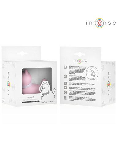 INTENSE MARIE ESTIMULADOR CON LENGUA EFECTO PULSACION ROSA