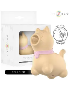 INTENSE TOULOUSE ESTIMULADOR CON LENGUA ROTATIVA 360º AMARILLO 2
