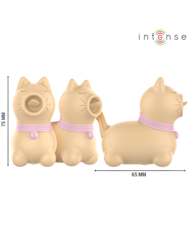 INTENSE TOULOUSE ESTIMULADOR CON LENGUA ROTATIVA 360º AMARILLO