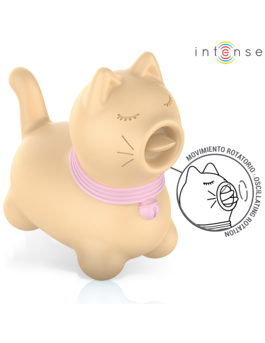 INTENSE TOULOUSE ESTIMULADOR CON LENGUA ROTATIVA 360º AMARILLO