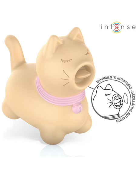 INTENSE TOULOUSE ESTIMULADOR CON LENGUA ROTATIVA 360º AMARILLO INTENSE TOULOUSE ESTIMULADOR CON LENGUA ROTATIVA 360º AMARILLO