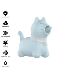 INTENSE DUCHESS ESTIMULADOR CON LENGUA ROTATIVA 360º AZUL