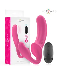 INTENSE AMY VIBRADOR DOBLE 20 CM ROSA CONTROL REMOTO