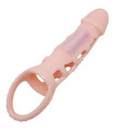 PRETTY LOVE - HARRISON PENIS EXTENDER COVER WITH VIBRATION AND STRAP 13.5 CM