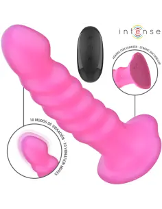 INTENSE CINDY VIBRADOR TALLA L DISENO EN ESPIRAL 10 VIBRACIONES ROSA CONTROL REMOTO 2