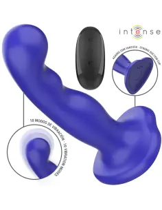 INTENSE SHORTY VIBRADOR CON VENTOSA AZUL CONTROL REMOTO 2