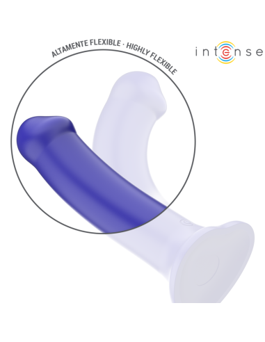 INTENSE VICTORIA VIBRADOR CON VENTOSA 10 VIBRACIONES AZUL OSCURO CONTROL REMOTO
