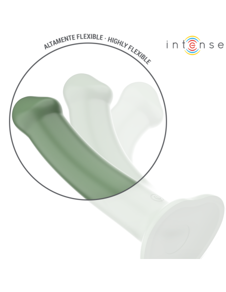 INTENSE BECCA VIBRADOR CON VENTOSA 10 VIBRACIONES VERDE CONTROL REMOTO