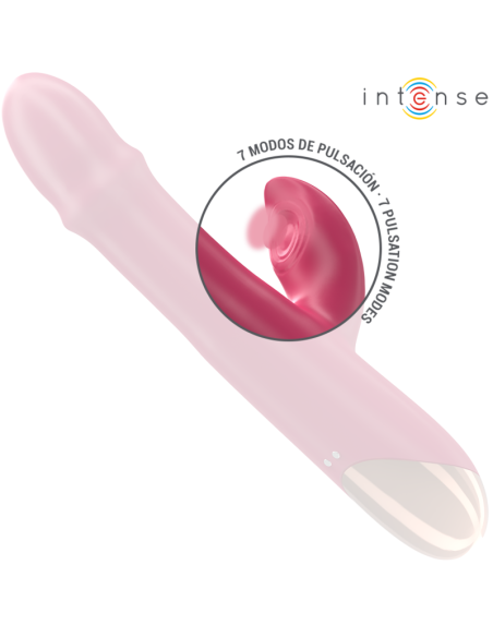 INTENSE CHLOE VIBRADOR MULTIFUNCION 3 EN 1 ROJO