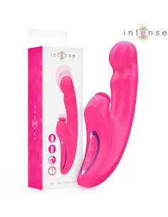 INTENSE EMI VIBRADOR 135 CM MULTIFUNCION 3 EN 1 10 VIBRACIONES ROSA