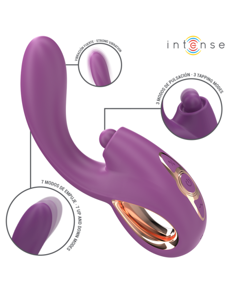 INTENSE LALI VIBRADOR PUNTO G MULTIFUNCION ESTIMULACION EMPUJE VIBRACION MORADO INTENSE LALI VIBRADOR PUNTO G MULTIFUNCION ESTIMULACION EMPUJE VIBRACION MORADO