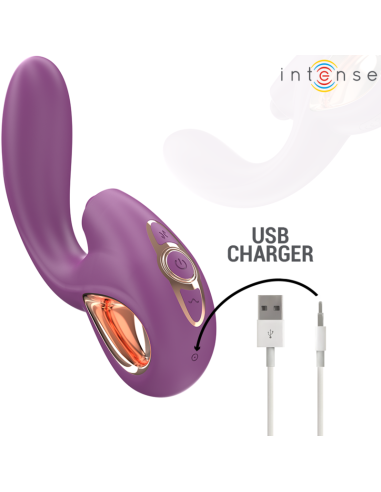 INTENSE LALI VIBRADOR PUNTO G MULTIFUNCION ESTIMULACION EMPUJE VIBRACION MORADO