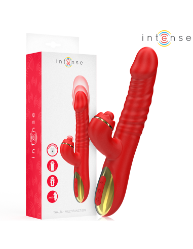 INTENSE THALIA VIBRACION EMPUJE ESTIMULACION ROJO