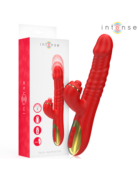 INTENSE THALIA VIBRACION EMPUJE ESTIMULACION ROJO INTENSE THALIA VIBRACION EMPUJE ESTIMULACION ROJO