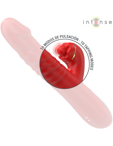 INTENSE THALIA VIBRACION EMPUJE ESTIMULACION ROJO