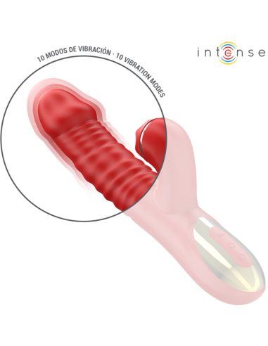 INTENSE THALIA VIBRACION EMPUJE ESTIMULACION ROJO
