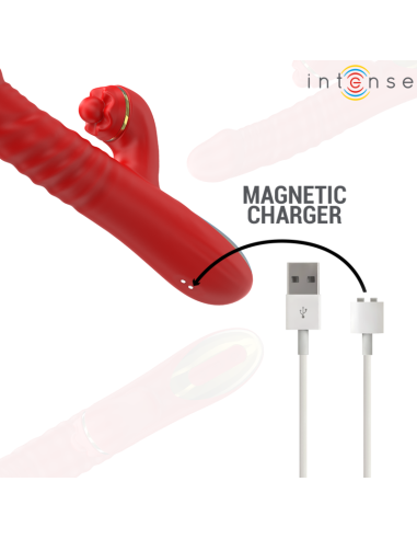 INTENSE THALIA VIBRACION EMPUJE ESTIMULACION ROJO