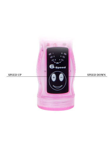 BAILE VIBRADOR FLEXIBLE CON ESTIMULADOR ANAL