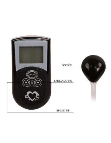 BAILE TANGA CON VIBRADOR CON CONTROL REMOTO LILA