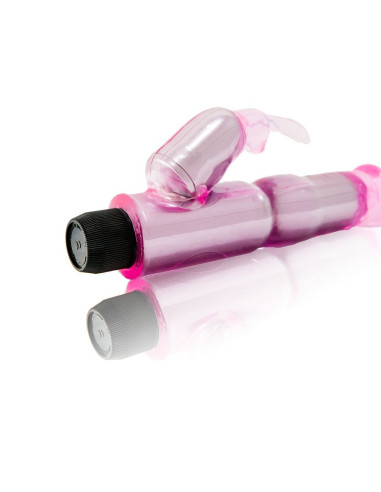 BAILE VIBRADOR ESTIMULADOR ROSA REGULABLE