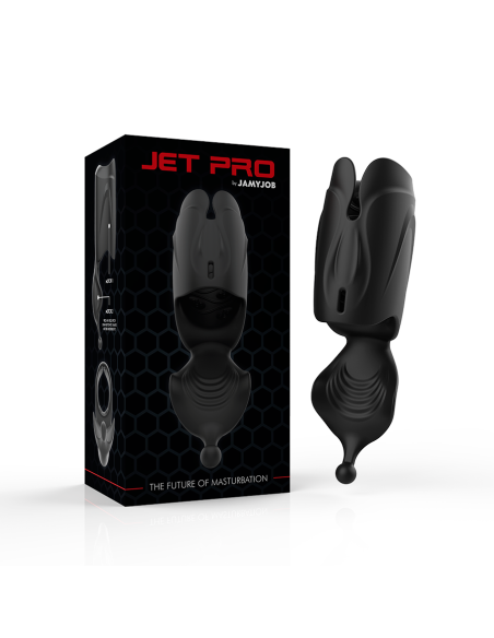 JAMYJOB MASTURBADOR STROKER VIBRADOR 2 MOTORES