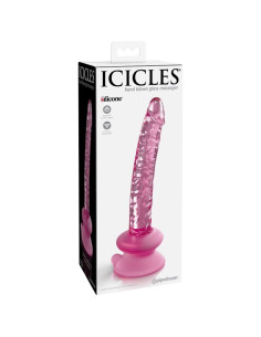 ICICLES N 86 DILDO VIDRIO CON VENTOSA 2