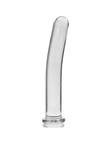 NEBULA SERIES BY IBIZA MODELO 8 DILDO CRISTAL TRANSPARENTE 145 CM O 2 CM