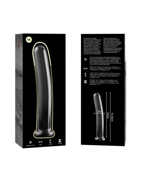 NEBULA SERIES BY IBIZA MODELO 8 DILDO CRISTAL TRANSPARENTE 145 CM O 2 CM NEBULA SERIES BY IBIZA MODELO 8 DILDO CRISTAL TRANSPARENTE 145 CM O 2 CM