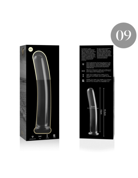NEBULA SERIES BY IBIZA MODELO 9 DILDO CRISTAL TRANSPARENTE 155 CM O 25 CM NEBULA SERIES BY IBIZA MODELO 9 DILDO CRISTAL TRANSPARENTE 155 CM O 25 CM
