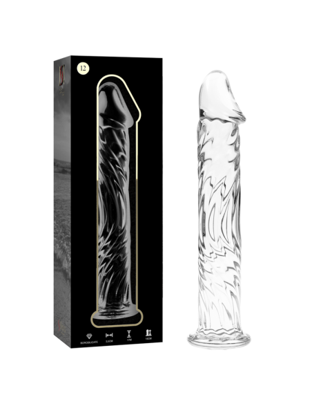NEBULA SERIES BY IBIZA MODELO 12 DILDO CRISTAL TRANSPARENTE 17 CM O 35 CM NEBULA SERIES BY IBIZA MODELO 12 DILDO CRISTAL TRANSPARENTE 17 CM O 35 CM